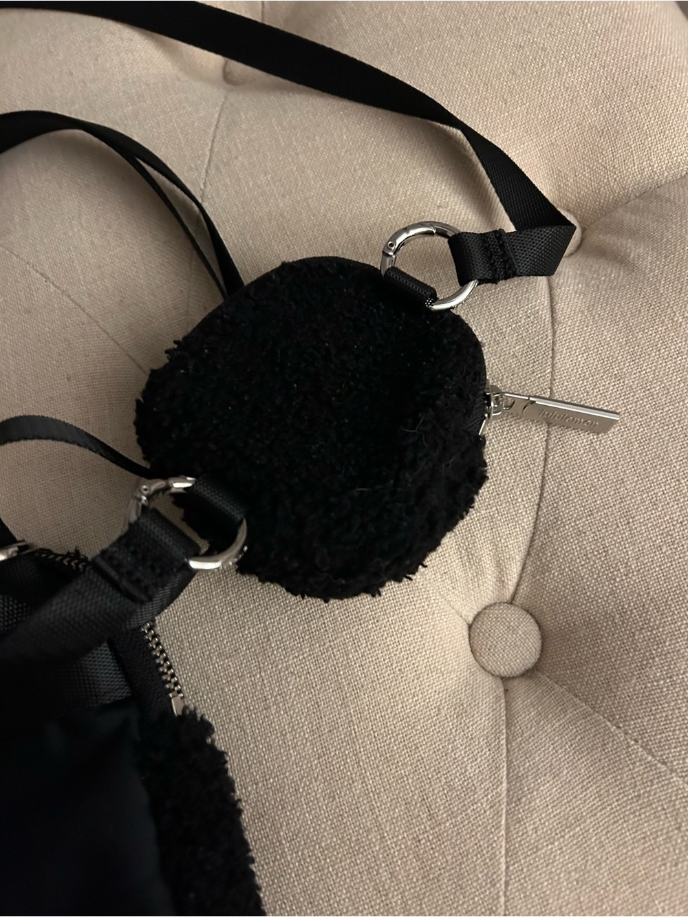 lululemon athletica Black Sherpa Crossbody with Mini Coin Pod - Picture 6 of 7